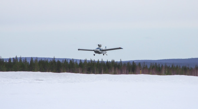 ATOL 650 LSA lensi ensilentonsa Rovaniemellä